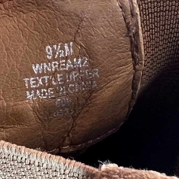 Nine West Solid Brown Pull On High Heel Low Platform Ankle Boots Size 9.5 M - Picture 8 of 9